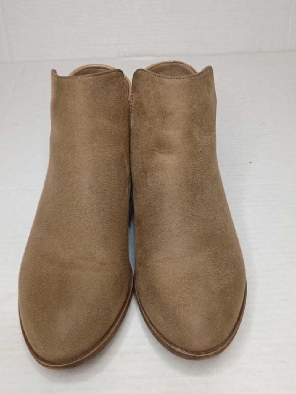 Boutique by Corkys Emilee Tan Suede Southwestern Ankle Boots Women's Size 10